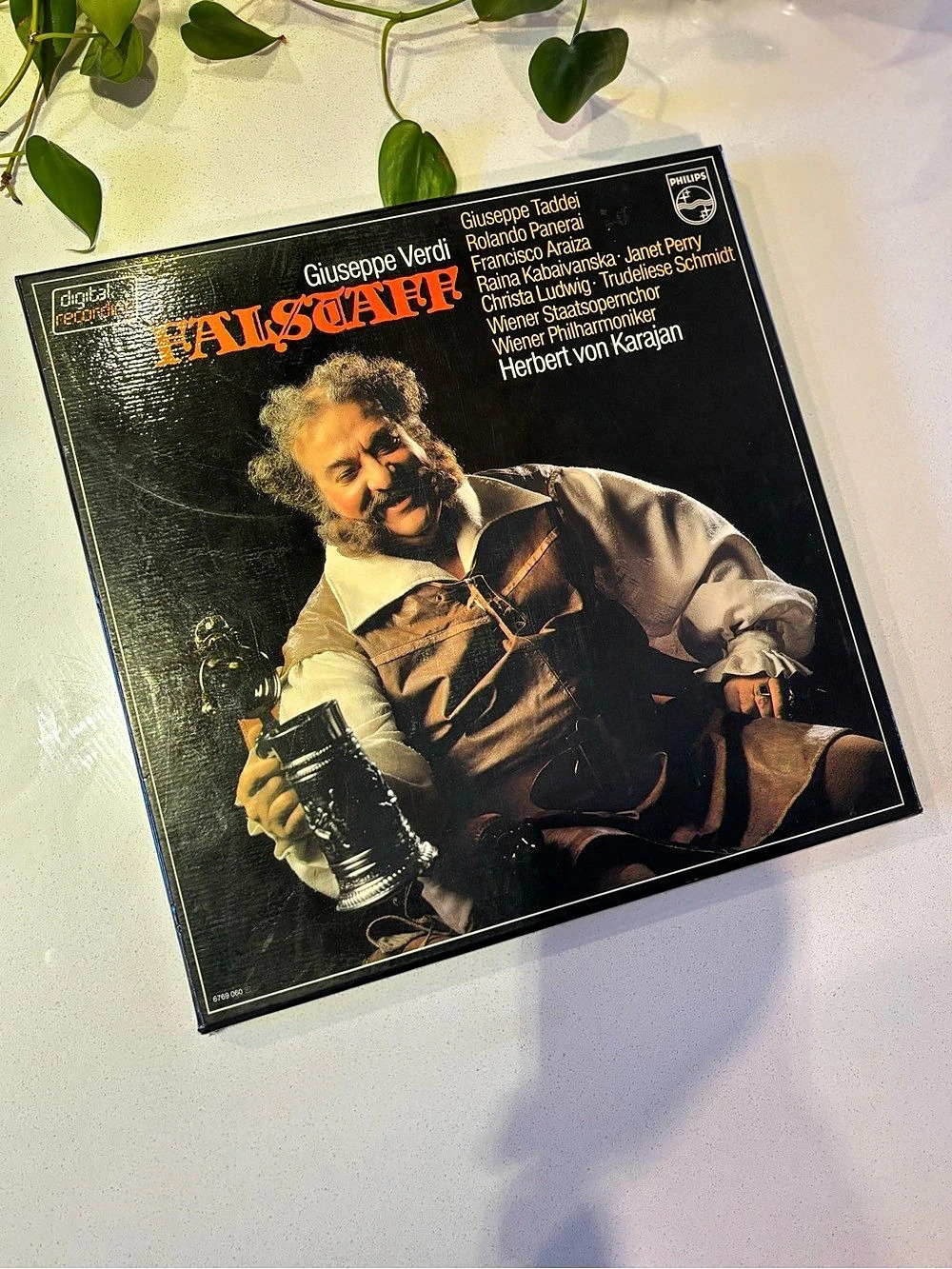 Verdi: Falstaff 3-LP Box Set - Herbert von Karajan (Philips Digital Recording)